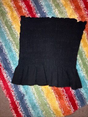 Ruffled Tube Top